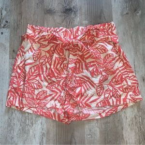 Cali 1850 Floral Tie Waist Shorts